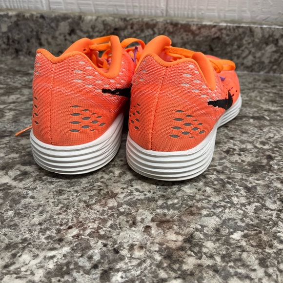 Coral orange Lunarlon Nikes - Picture 9 of 9